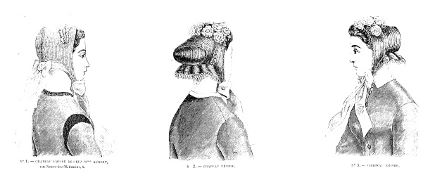 chapeaux 1865