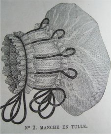 autre manche en tulle