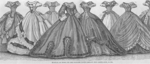 robes de Madame Bréant de 1865