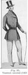 veston croisÃ© 1850